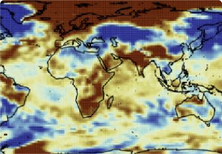 Climate models underestimate long-term regional temperature variability.